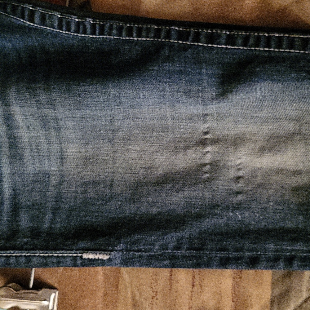 Vigoss Blue Jeans with Embellished Pockets Size 7/9 - Picture 15 of 15